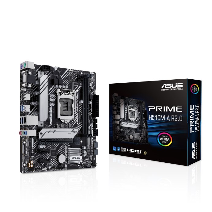 ASUS MB Sc LGA1200 PRIME H510M-A R2.0,  Intel H470,  2xDDR4,  1xDP,  1xHDMI,  1xVGA,  mATX0 