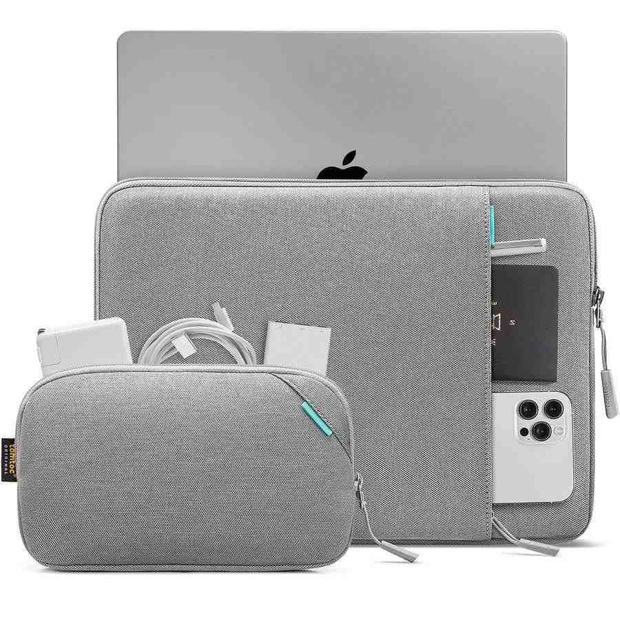 Tomtoc puzdro Recycled Sleeve with Pouch pre Macbook Pro 14