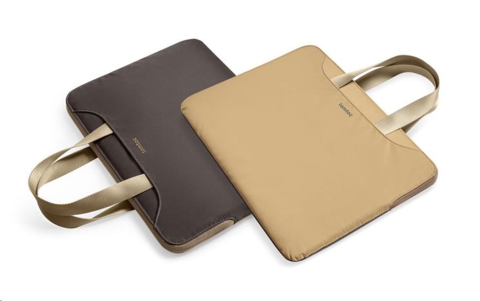 tomtoc Light-A21 Dual-color Slim Laptop Handbag,  13, 5 Inch - Cookie1 