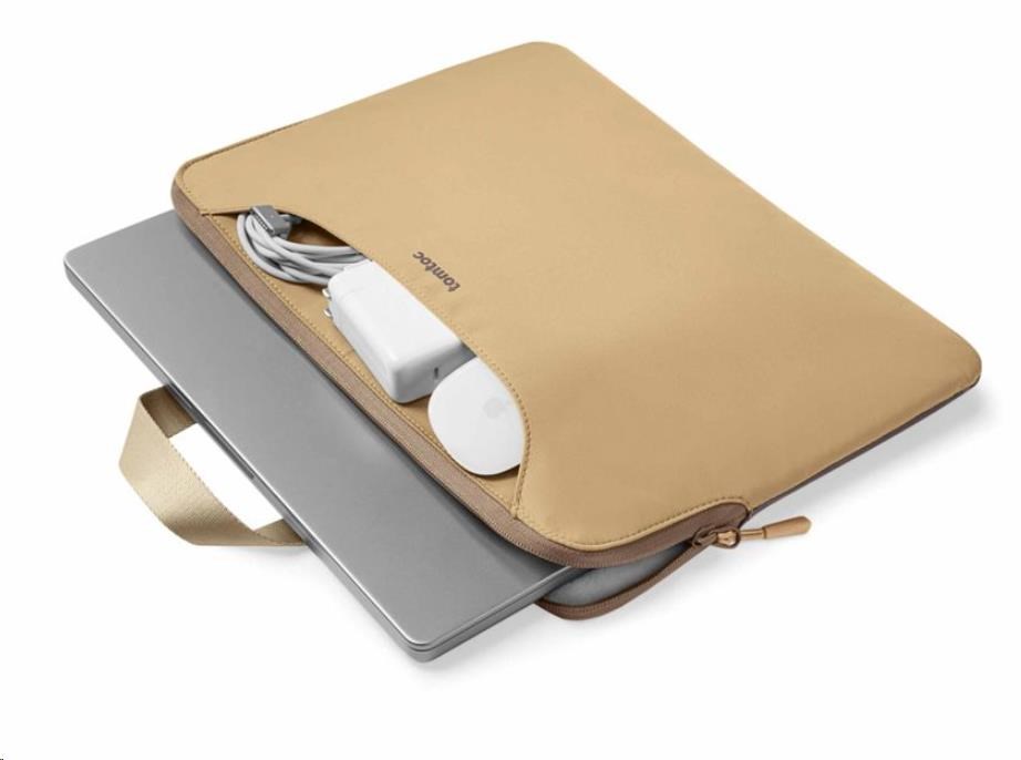 tomtoc Light-A21 Dual-color Slim Laptop Handbag,  13, 5 Inch - Cookie4 