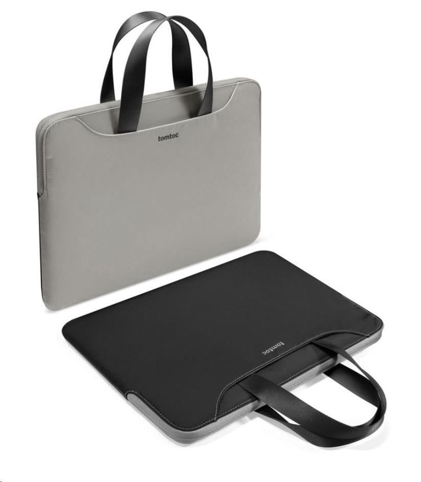 tomtoc Light-A21 Dual-color Slim Laptop Handbag,  13, 5 Inch - Gray7 