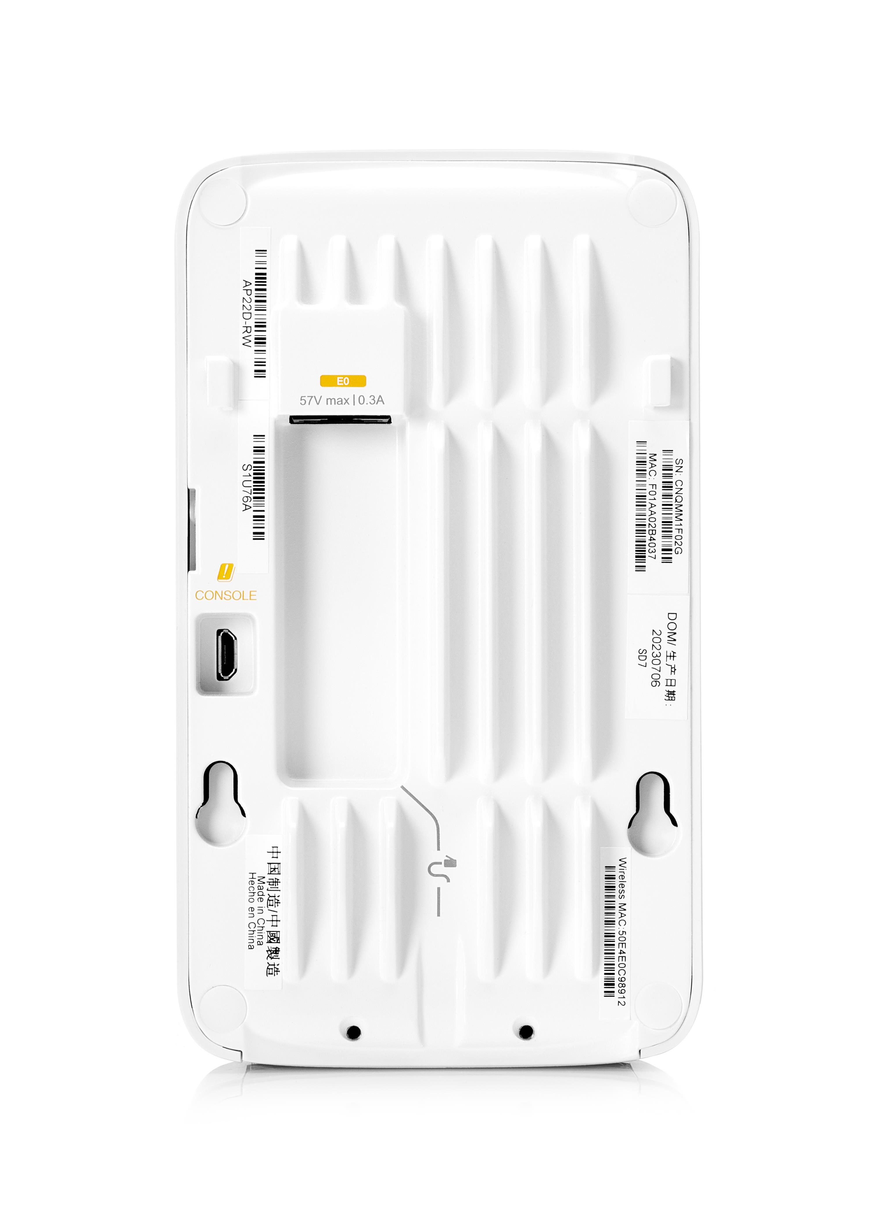 HPE Aruba Instant On Access Point AP22D Bundle with PSU Dual Radio 2x2 Wi-Fi 6 (EU) AP22D  (desktop or wallmount)2 