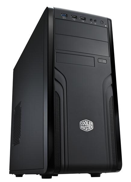 Skriňa Cooler Master Force 500, ATX, Mid Tower, čierna, bez zdroja0 