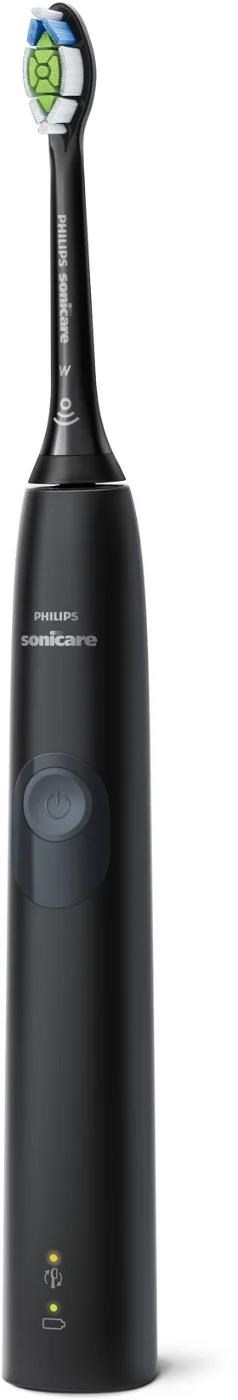 Philips Sonicare 4300 HX6800/ 87 elektrický zubní kartáček,  sonický,  1 režim,  2 intenzity,  cestovní pouzdro,  černá1 
