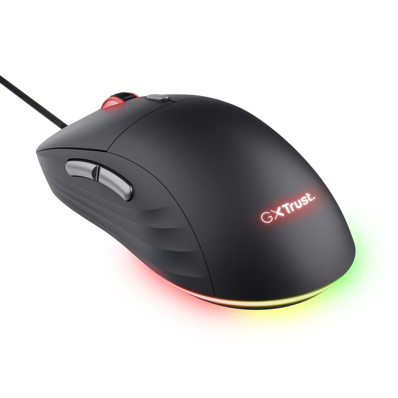 TRUST myš GXT925 Redex II Gaming Mouse, optická, RGB, černá1 