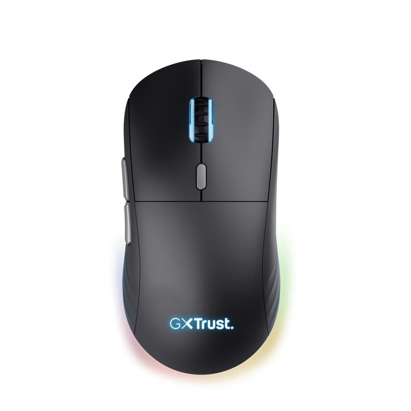 TRUST myš GXT926 Redex II Gaming Mouse, Bezdrátová, laserová, RGB, černá2 