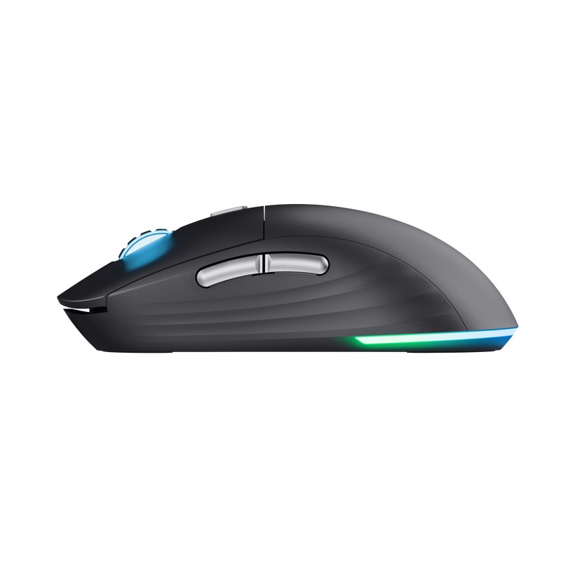 TRUST myš GXT926 Redex II Gaming Mouse, Bezdrátová, laserová, RGB, černá3 