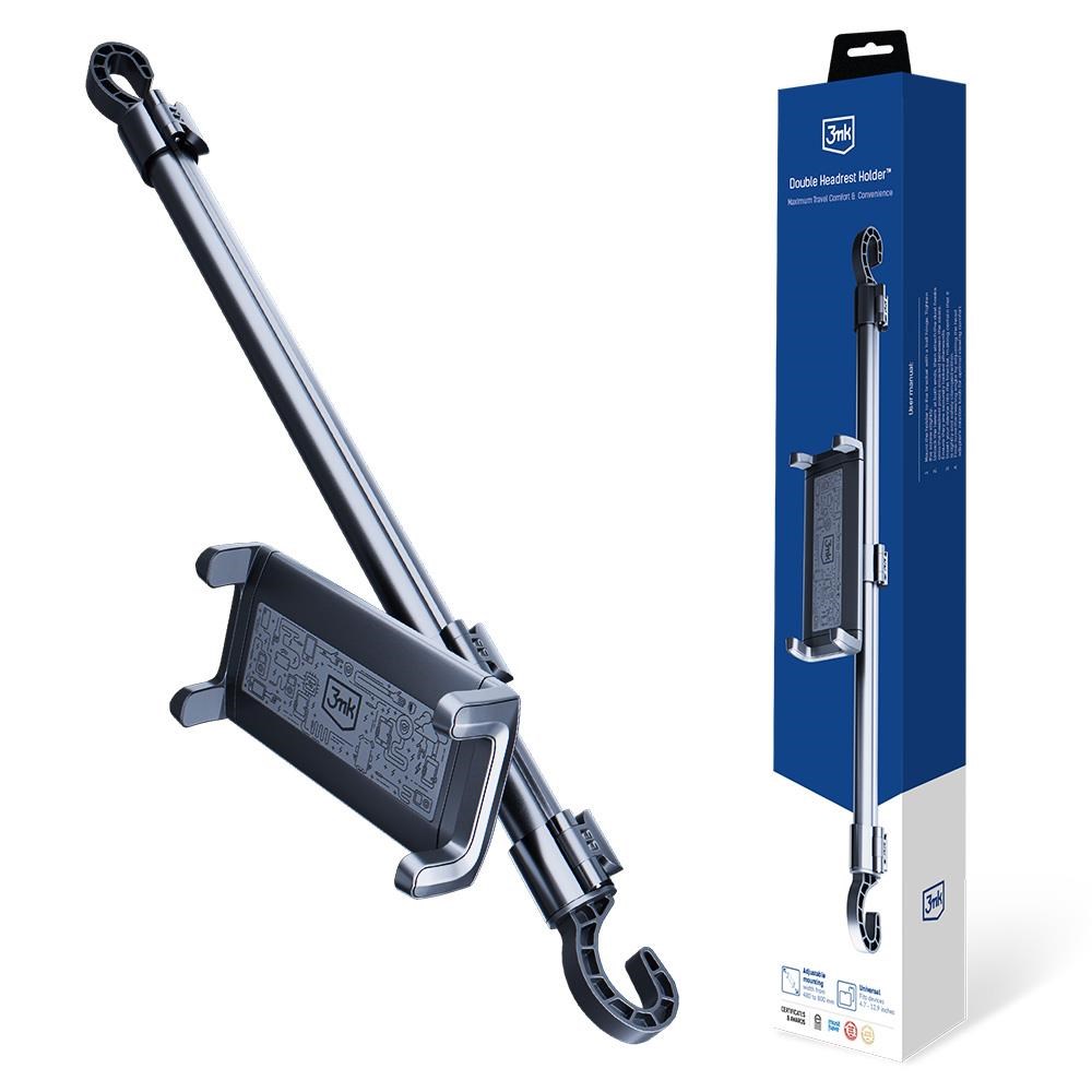 3mk držák na opěrku hlavy - Double Headrest Holder1 