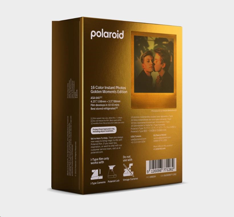 Polaroid Color film for I-Type Golden Moments 2-pack1 