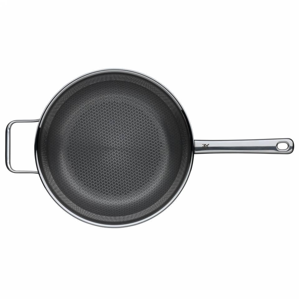 WMF Profi Resist vysoká pánev,  28cm,  ruční mytí,  nerezová ocel 18/ 10,  hliník,  chromová ocel4 