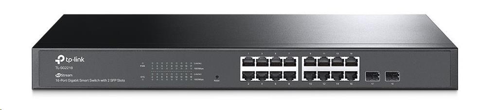 TP-Link OMADA JetStream switch SG2218 (16xGbE, 2xSFP, fanless)0 