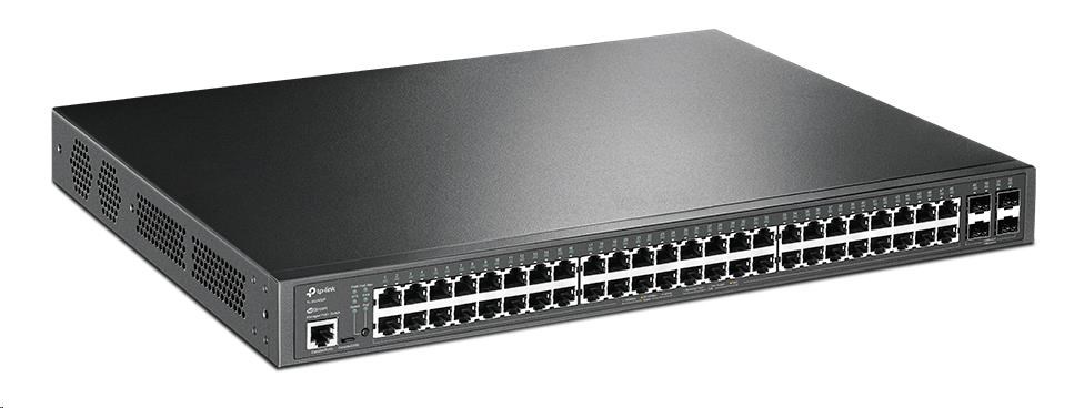 TP-Link OMADA JetStream switch SG3452P (48xGbE,  4xSFP,  48x PoE+,  384W,  2xconsole)1 