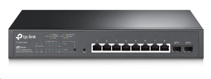TP-Link OMADA JetStream switch SG2210MP (8xGbE,  2xSFP,  8xPoE+,  150W)1 
