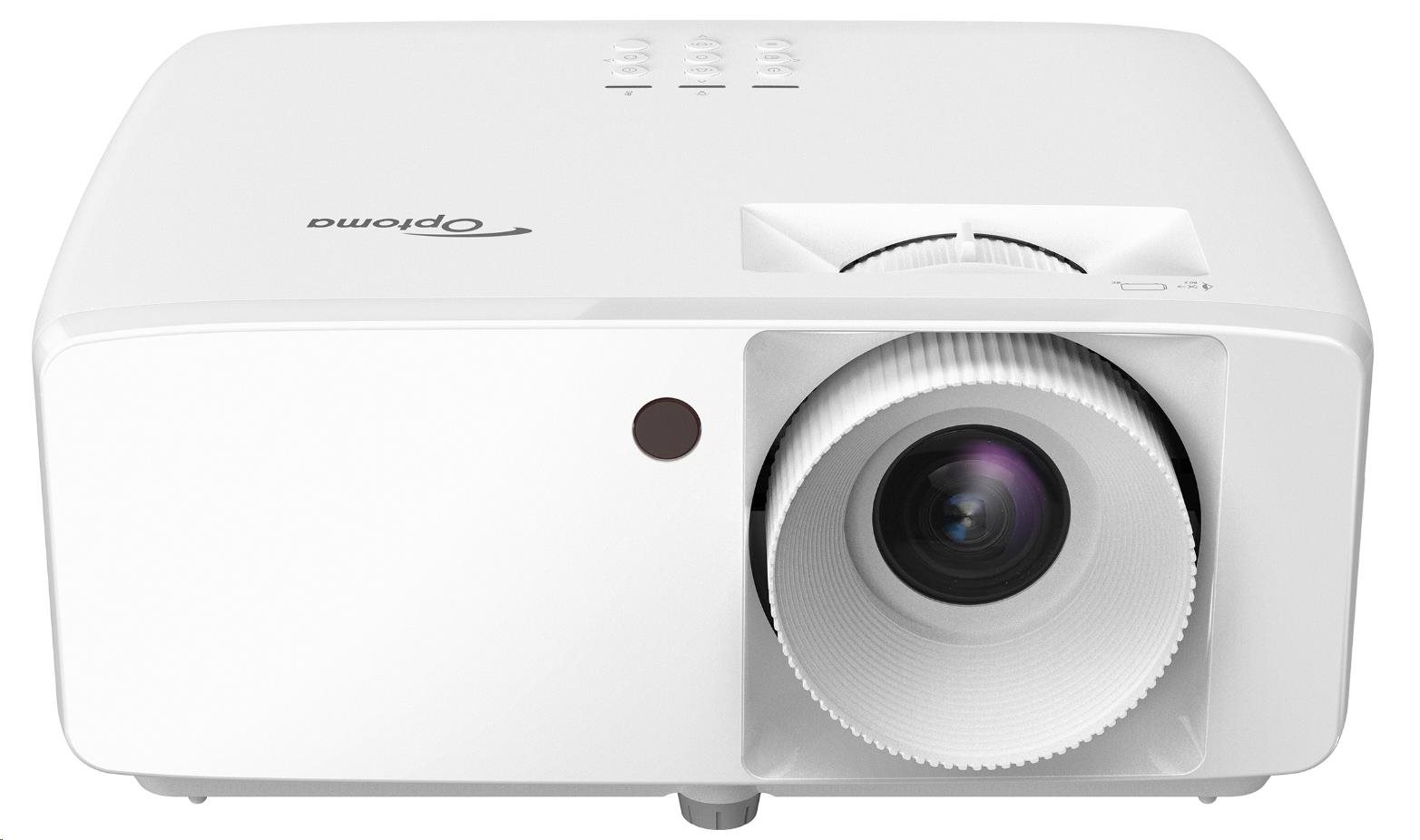 Optoma projektor HZ146X (DLP, laser, FULL 3D, 1080p, 3 800 ANSI, 2xHDMI, RS232, USB-A power, 1x15W speaker, posk obal3 