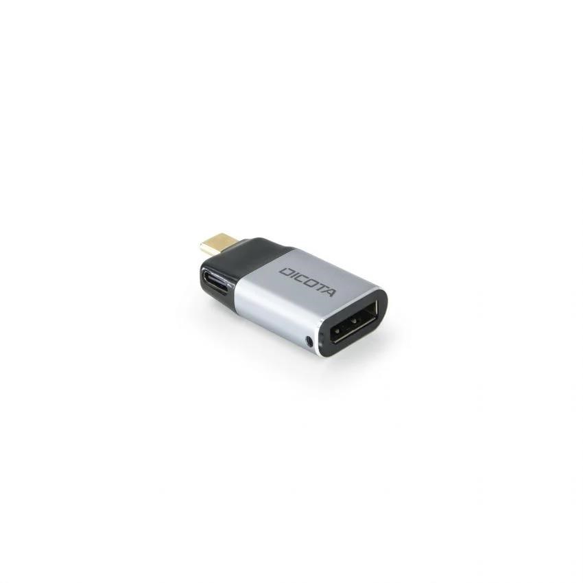DICOTA USB-C to Display Port Mini Adapter with PD (8k/ 100W)0 