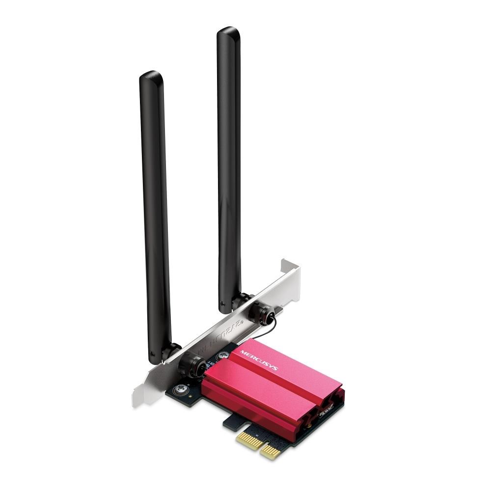 MERCUSYS MA86XE WiFi6E PCIe adapter (AXE5400, 2, 4GHz/ 5GHz/ 6GHz, Bluetooth5.3)0 