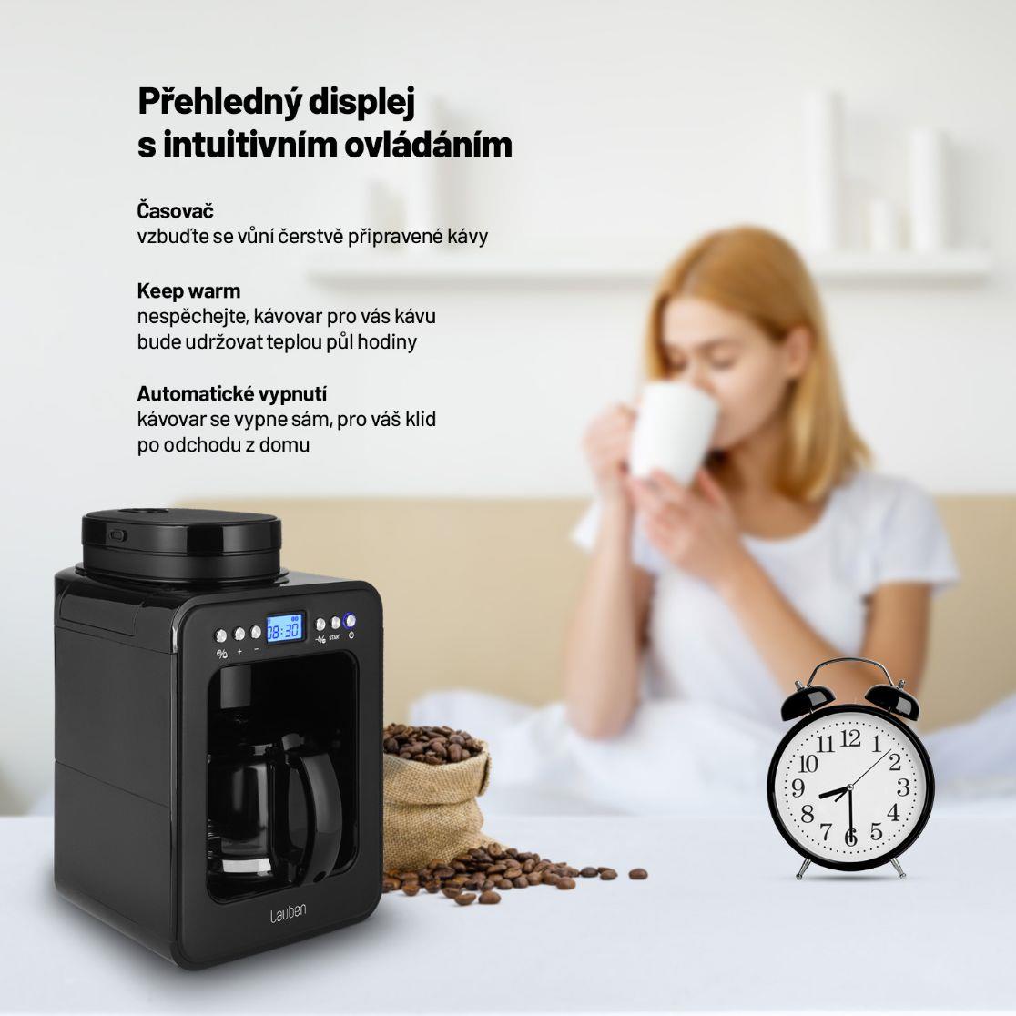 Lauben Grind&Drip Coffee Maker 600BB8 