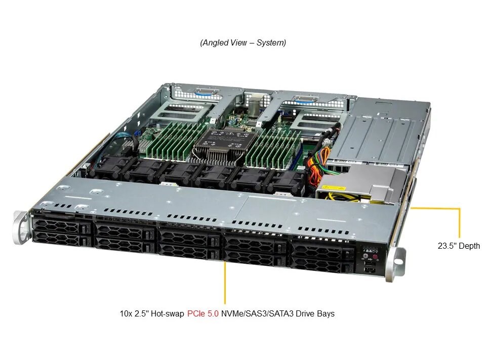 BUNDLE SUPERMICRO UP SuperServer SYS-111C-NR0 