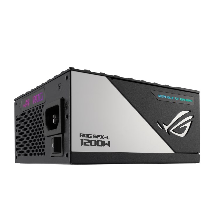 ASUS zdroj 1200W ROG LOKI SFX-L GAMING,  120 mm,  Plně Modulární,  80+ Titanium,  ARGB,  SFX-L5 