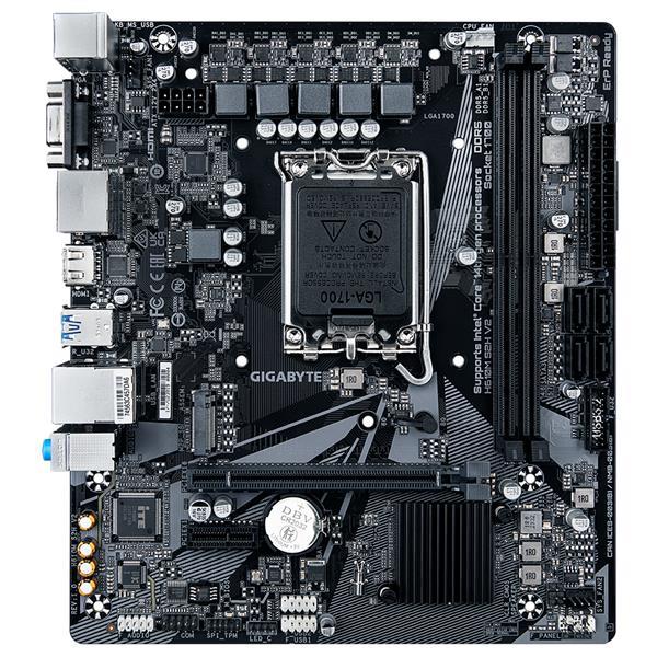 GIGABYTE MB Sc LGA1700 H610M S2H V2,  Intel H610,  2xDDR5,  2xDP,  1xHDMI,  1xVGA,  mATX1 
