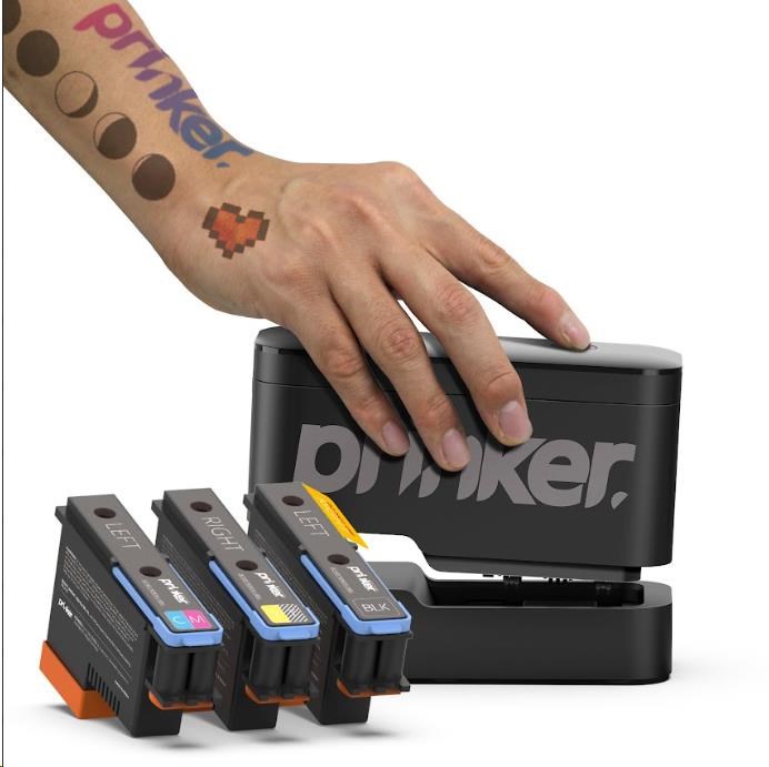 Prinker Smart tiskárna na tetování Prinker S Color Set0 