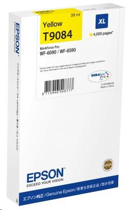 Atramentová kazeta EPSON WorkForce-WF-6xxx XL žltá 39 ml0 