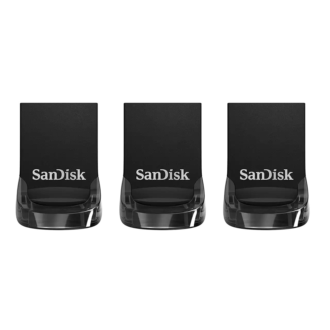 SanDisk Flash Disk 32GB Ultra Fit Flash Drive,  USB 3.2,  Černá,  3 Pack0 
