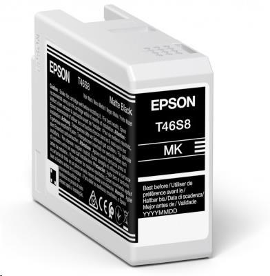 Atrament EPSON Singlepack Matte Black T46S8 UltraChrome Pro 10 25 ml0 