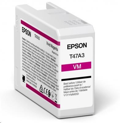 Atrament EPSON Singlepack Vivid Magenta T47A3 UltraChrome Pro 10 50 ml0 