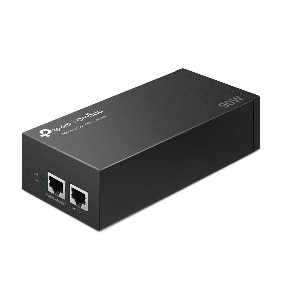 TP-Link POE380S PoE++ injektor (2x10GbE,  802.3af/ at/ bt,  90W)0 