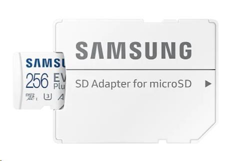 Karta Samsung micro SDXC 256GB EVO Plus + SD adaptér1 