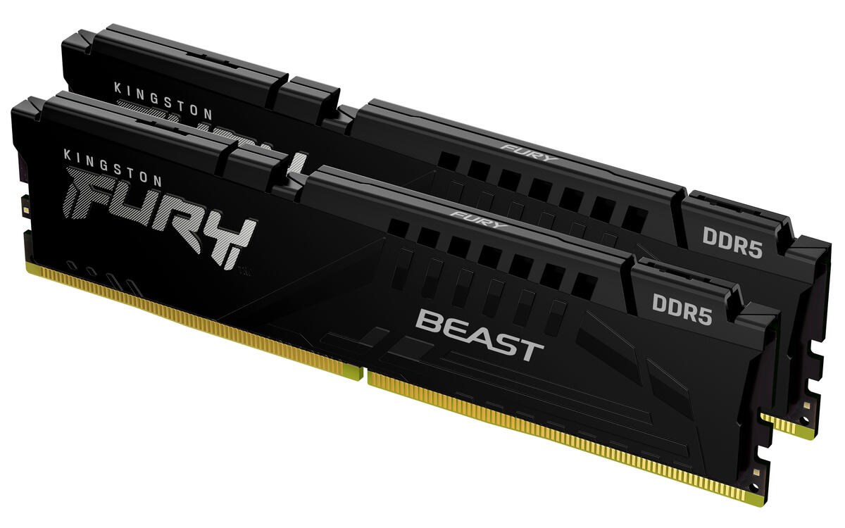 KINGSTON DIMM DDR5 64GB (Kit of 2) 6000MT/ s CL30 ECC FURY Beast EXPO Černá0 