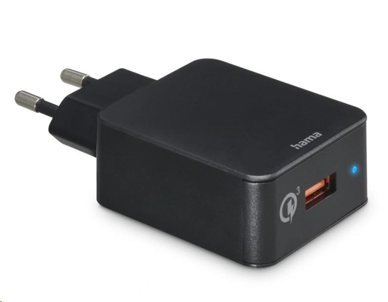 Hama rychlá USB nabíječka QC 3.0,  19, 5 W0 