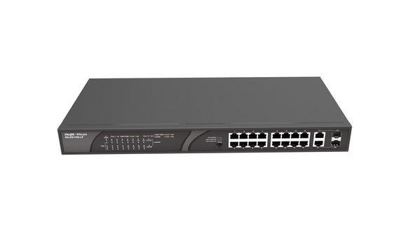 Reyee RG-ES118S-LP,  16-port 10/ 100Mbps Desktop Unmanaged Switch0 