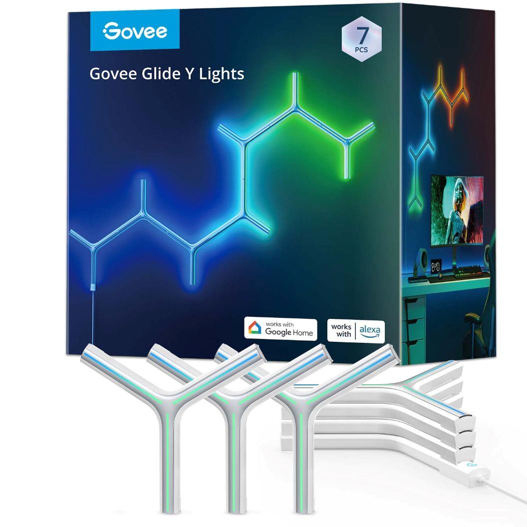 Govee LED RGBIC Y Shape Light Panel - 7ks0 