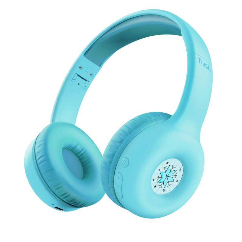 TRUST bezdrátová sluchátka Nouna, Bluetooth, Modrá0 