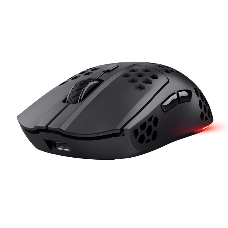 TRUST bezdrátová myš GXT 929 Helox Lightweight,  RGB,  Černá0 