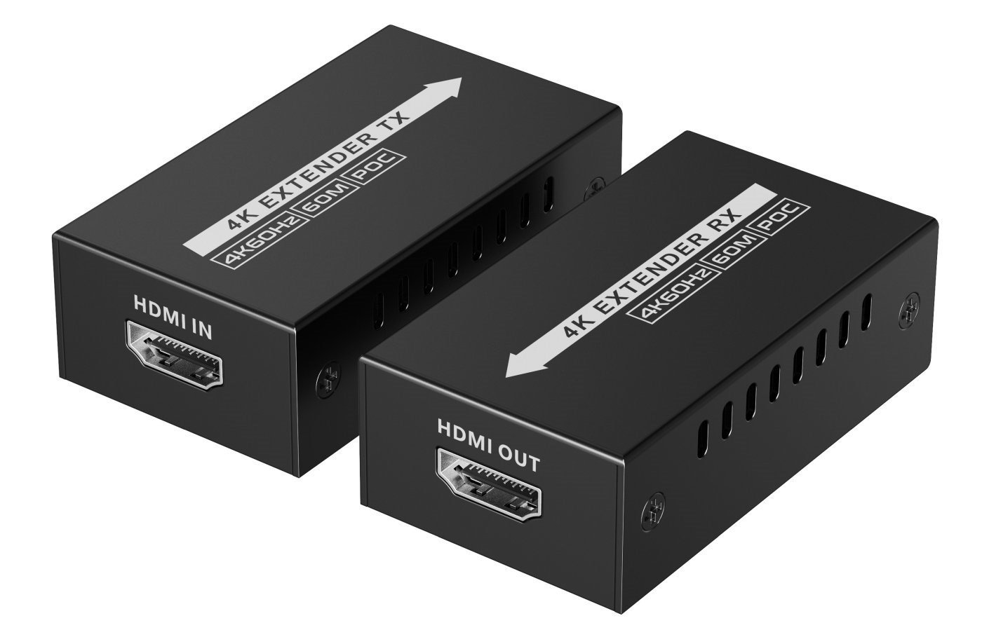 PremiumCord RJ45 na HDMI extender přes Cat6/ 6a/ 7 4Kx2K@60Hz na 60m0 