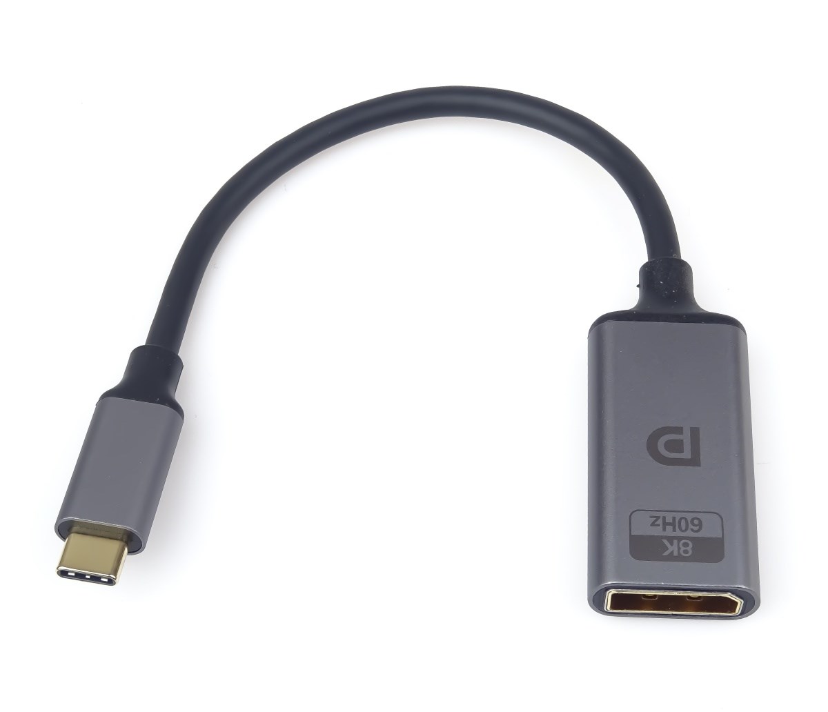 PremiumCord adaptér USB-C na DisplayPort DP1.4 Male/ Female 8K@60Hz a 4k@120Hz 20cm0 