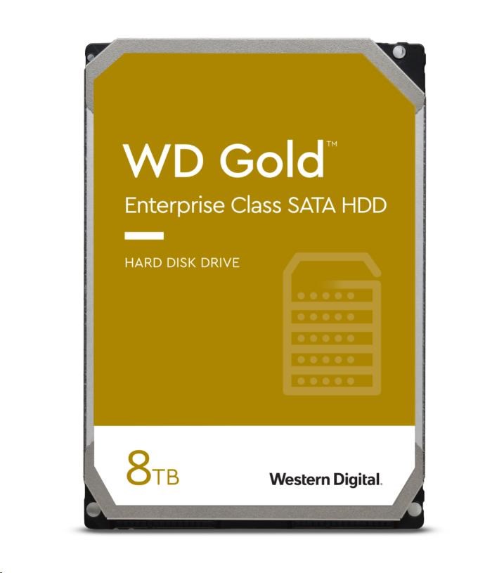 WD GOLD WD8004FRYZ 8TB SATA/ 6Gb/s 256MB cache 7200 otáčok za minútu, CMR, Enterprise0 