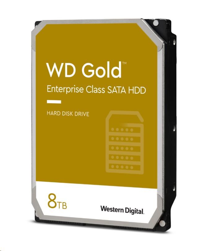 WD GOLD WD8004FRYZ 8TB SATA/ 6Gb/s 256MB cache 7200 otáčok za minútu, CMR, Enterprise1 