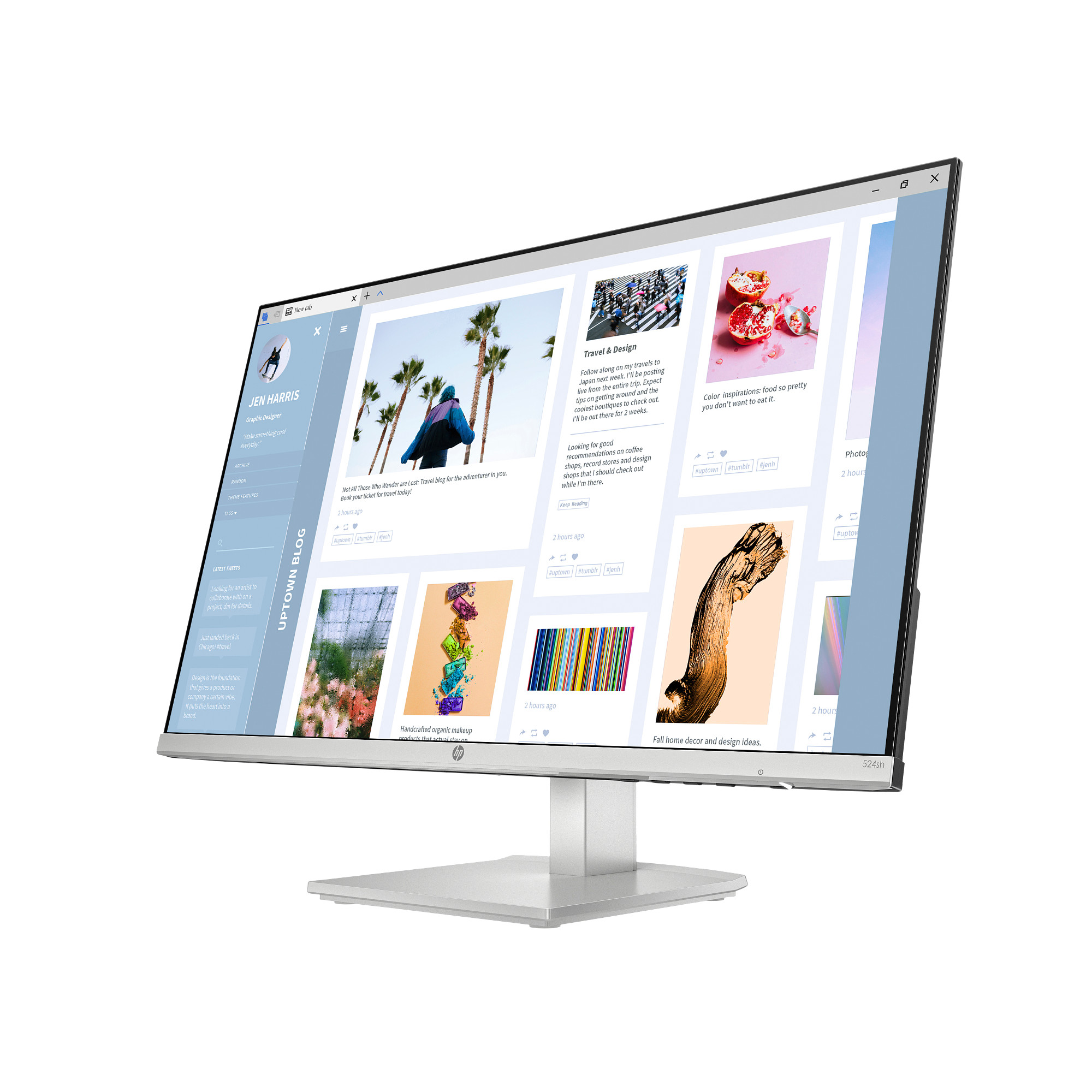 HP LCD 524sh, IPS matný 23.8