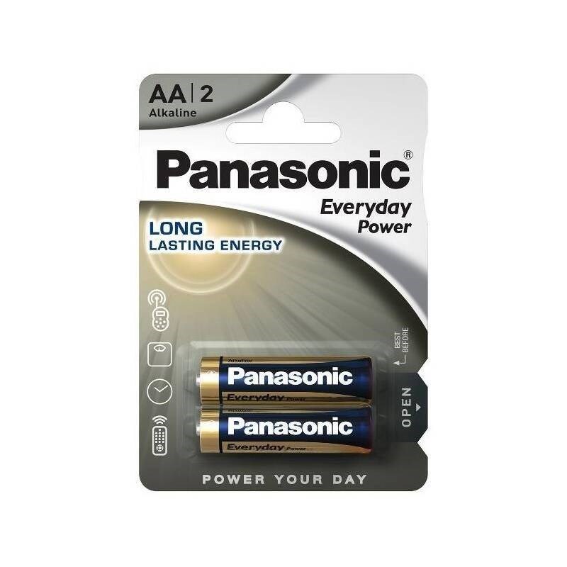 PANASONIC Alkalická baterie LR6EPS/2BP Everyday Power (Blistr 2 ks)0 