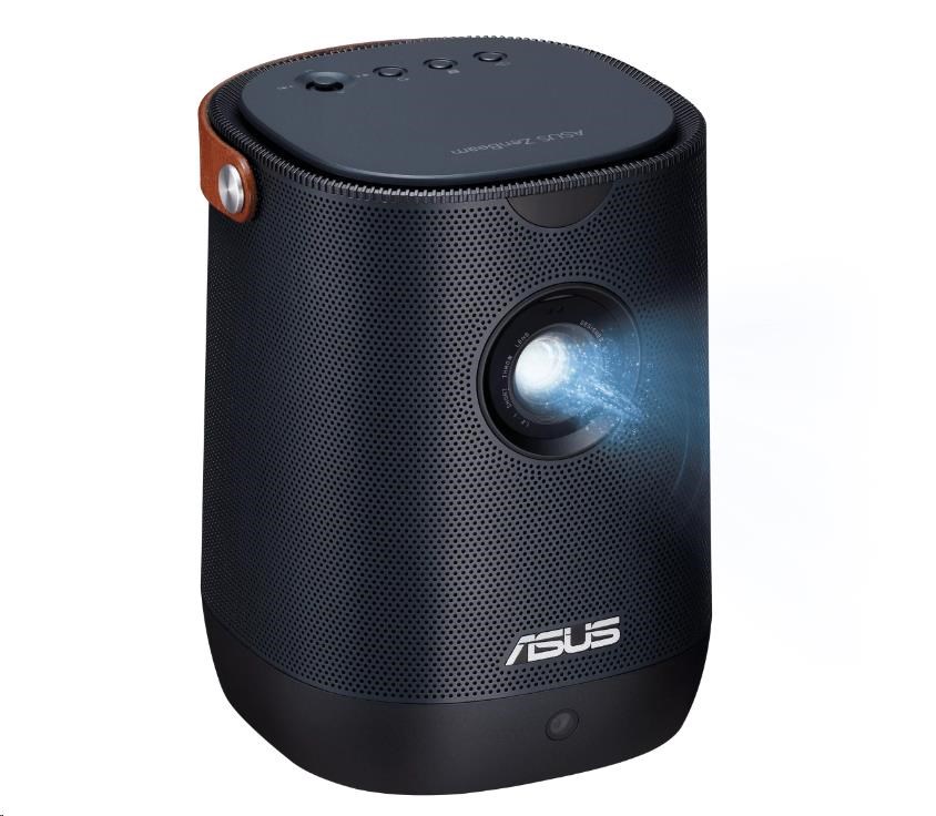 ASUS ZenBeam Latte L2 Smart Portable LED Projector – 960 LED Lumens, 1080p, sound by Harman Kardon, 10 W speaker, Google0 