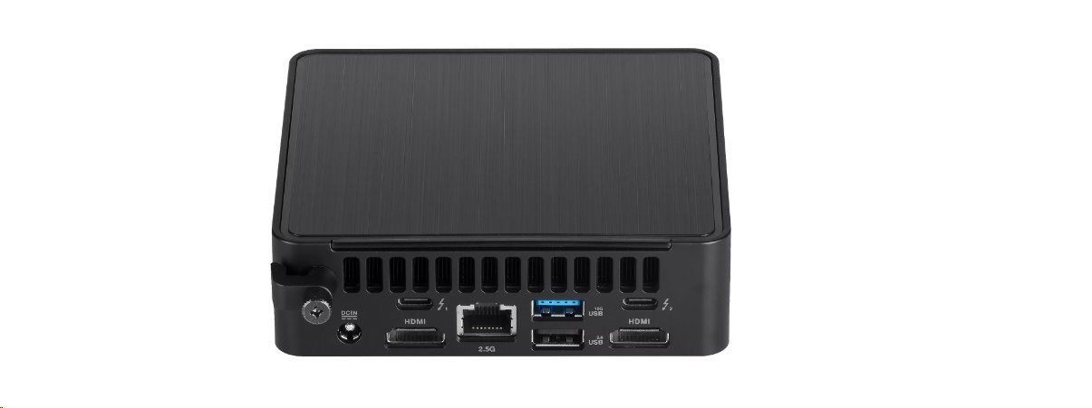 ASUS NUC 14 Pro NUC14RVKC3000R2/Intel Core 3-100U/DDR5/USB3.0/LAN/WiFi/UHD/M.2/EU napájecí kabel4 