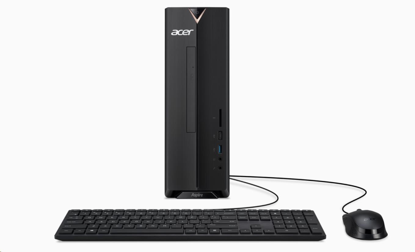 ACER PC Aspire XC-840,  Celeron N4505,  4GB DDR4,  512GB SSD,  DVD±RW,  USB KB+mouse, W11H4 