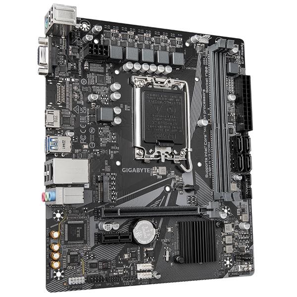GIGABYTE MB Sc LGA1700 H610M H V3 DDR4,  Intel H610,  2xDDR4,  1xHDMI,  1xVGA,  mATX2 