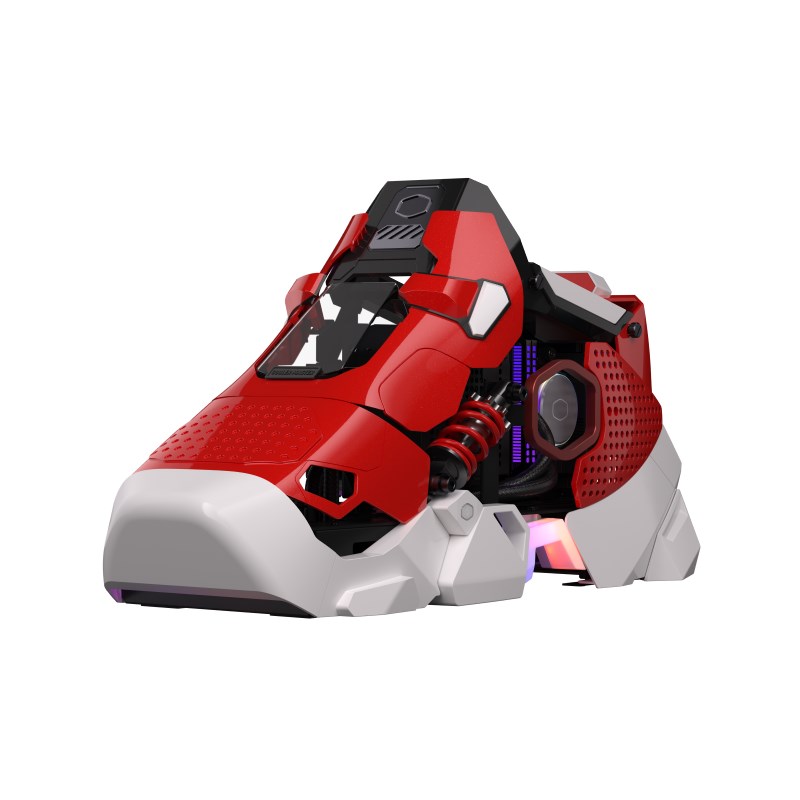Cooler Master case Sneaker-X CPT KIT,  zdroj 850W,  Vodní chladič0 