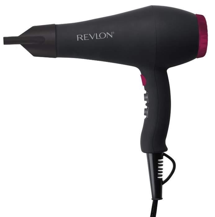 Revlon Smooth Brilliance RVDR5251E fén na vlasy,  2000 W,  2 rychlosti,  3 teploty,  2 nástavce,  černý5 