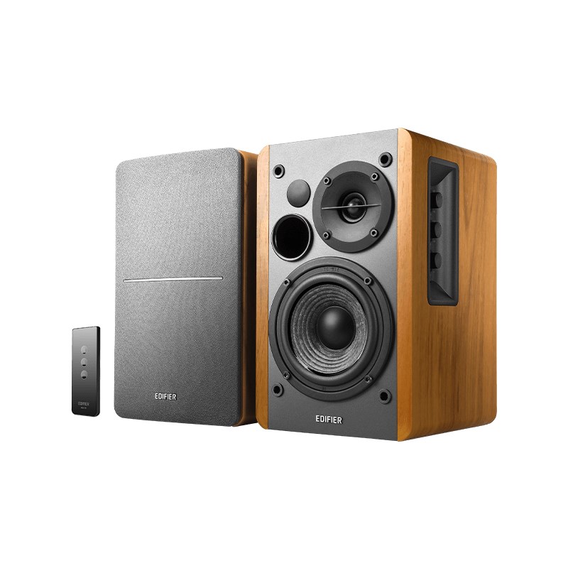 EDIFIER reproduktory R1280T, Aktivní, 42W, WiiM Mini Smart Wi-Fi Audio Streamer, hnědá0 